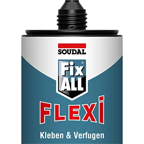 Soudal Fix ALL Flexi, Universalkleber, 290ml, beige, mit Clipdüse