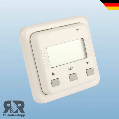 Zeitschaltuhr für Rollläden RELAX - Rollläden Zeitschaltuhr mit praktischer Memory-Funktion für einfache Programmierung, max. Schaltspannung 230VAC und ideal für individuelle Steuerung von Jalousien.
