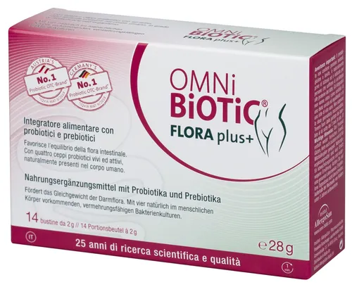 OMNiBiOTiCÂ® FLORA + Institut Allergosan 14 Beutel
