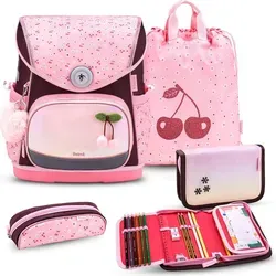 Belmil Schulranzen Compact Plus Cherry Blossom
