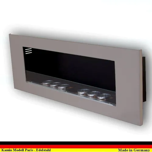 Ethanol Kamin Paris Royal Edelstahl