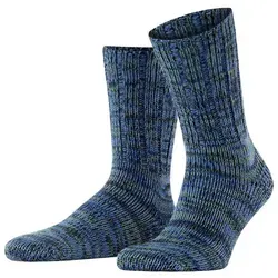 FALKE Funktionssocken Brooklyn (1-Paar) mit Bio-Baumwolle blau 43-46