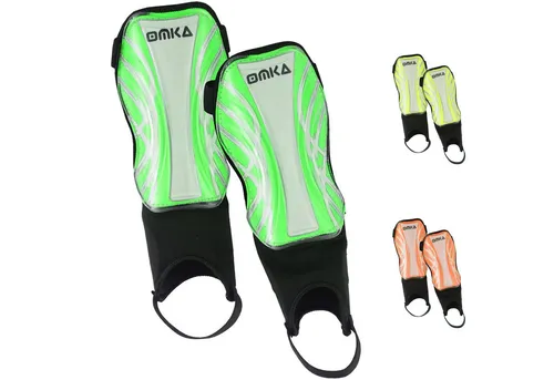 OMKA Fußball Schienbeinschoner OK401, Kinder & Erwachsene Schienbeinschoner Knöchelschutz Fußball