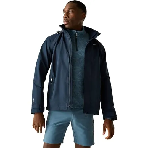 Regatta Matte Outdoor-Aktivjacken für Herren, wasserdicht, atmungsaktiv und langlebig, perfekt für Spaziergänge, Wandern und Camping