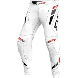 FXR Helium 2025 Motocross Hose, schwarz-weiss-rot, Größe 30 für Männer