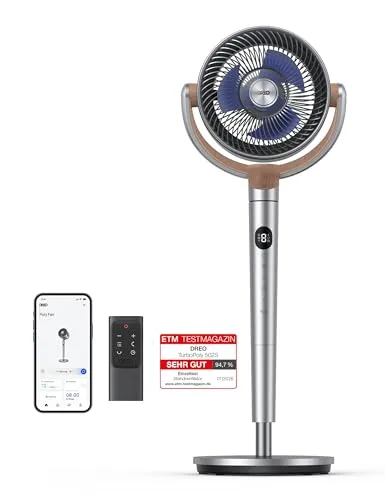 Dreo Smart Standventilator mit Wi-Fi und Sprachsteuerung