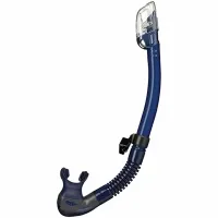 TUSA Hyper Dry Elite 2 - Trockenschnorchel für Erwachsene - Schnorchel mit kleinem Volumen für schnellen Wasserabfluss und kieferentlastendem Mundstück. Ideal für komfortables Schnorcheln und einfaches Ausblasen dank innovativer Ventilkammer.