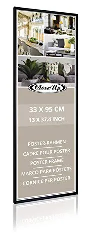 Close Up Poster-Rahmen 33 x 95 cm