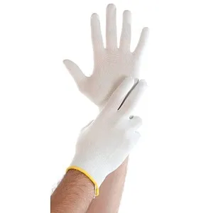 HYGOSTAR unisex Arbeitshandschuhe Ultra Flex weiß Größe 10, 12 Paar