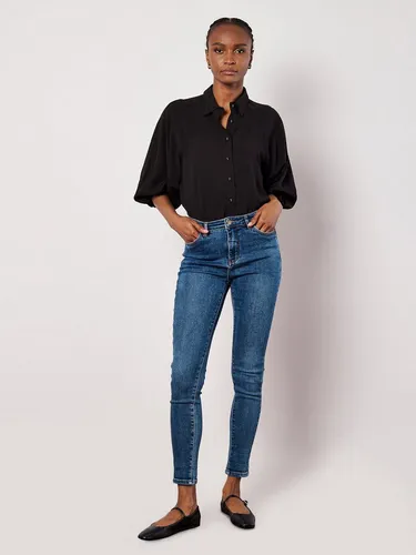 Apricot Skinny-fit-Jeans Slim fit Jeans im Used-Look