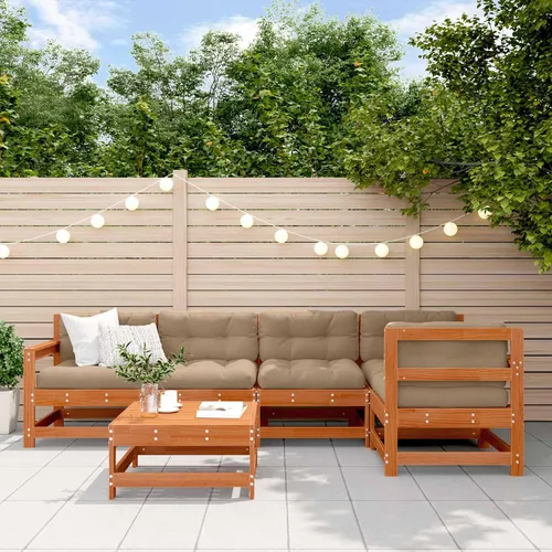 Maison Exclusive Garten-Lounge-Set 6-teilig