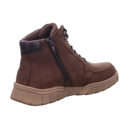 Waldläufer 965801-301 2XCRAZY-Horse Palmer Tabak Brasil Gr. 42.5 - Herren-Stiefel mit herausnehmbarem Fußbett, ideal für individuelle Einlagen, und flexibler, profiliert Luftpolstersohle für optimalen Laufkomfort.