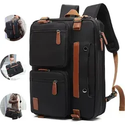 Wasserdichter Laptop Rucksack für Herren und Damen – Schwarz - Stylischer und robuster Rucksack, ideal für Reisen und den Alltag. Mit wasserfestem Material und mehreren Fächern für optimale Organisation. Perfekt für Laptops bis 15,6 Zoll.