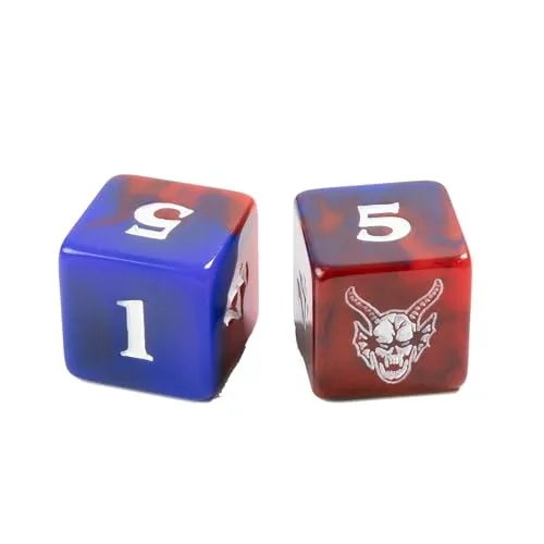 Gamegenic, Stranger Things – Hellfire Club D6 Dice Set (12x) – 16mm