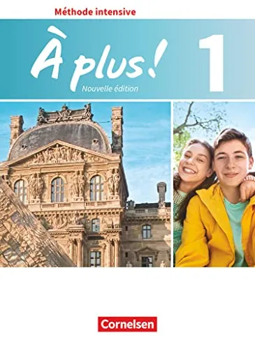 À plus ! - Französisch lernen Band 1 - Schulbuch für Französisch als 3. Fremdsprache, inklusive Audios und Videos für interaktives Lernen und bessere Sprachverständnis.