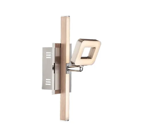 GLOBO LIGHTING LED Wandleuchte, LED-Leuchtmittel fest verbaut, Warmweiß, schwenkbare Wandleuchte Wandlampe mit Schalter LED Treppenbeleuchtung