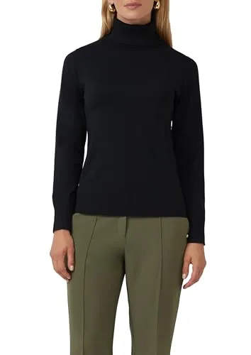 s.Oliver Slim-Fit-Pullover mit Ajour-Details - Eleganter Slim Fit Pullover aus Feinstrick, ideal für stilvolle Outfits. Mit Rippbündchen und Rollkragen für zusätzlichen Komfort.