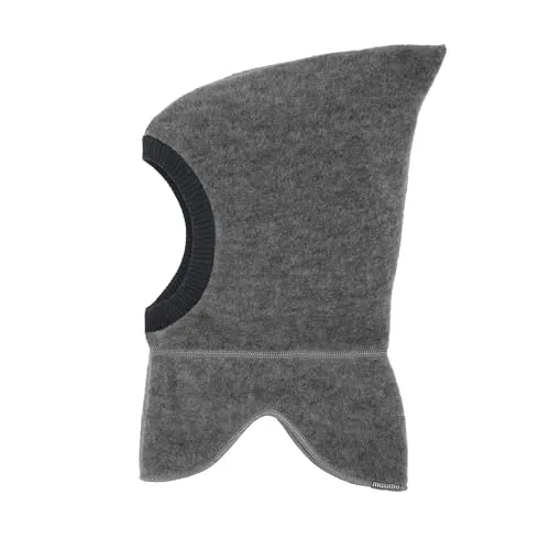 maximo GOTS MINI-Schlupfmütze Wollfleece, Jerseyfutter Made in Germany Wollfleece