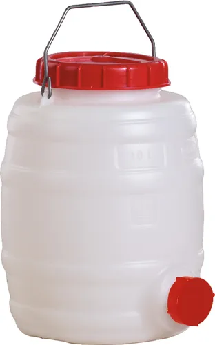 Graf Universal-Fass 10 l, Polyethylen, rund - Zubehör für Landwirtschaft, robustes 10 l Universal-Fass aus Polyethylen, ideal für die Lagerung von Flüssigkeiten und vielseitig einsetzbar.