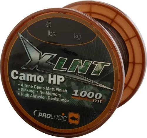 Prologic XLNT HP Camo 1000m - Karpfenschnur, Durchmesser/Tragkraft:0.35mm / 18lbs / 8.1kg Tragkraft
