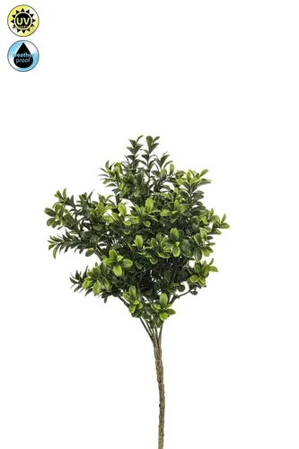 artplants Kunstpflanze Buchsbaum Tom auf Steckstab, crossdoor, 30cm