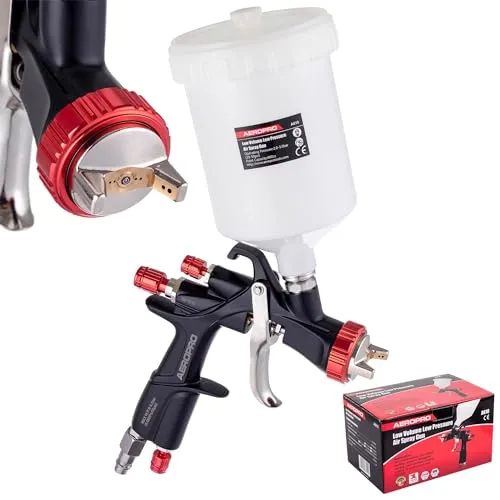 Aeropro LVLP Lackierpistole A610 mit 1,7 mm Düse - Druckluftwerkzeuge für professionelle Lackierungen, ausgestattet mit LVLP-Technologie für minimalen Materialverlust und präzise Farbsteuerung.