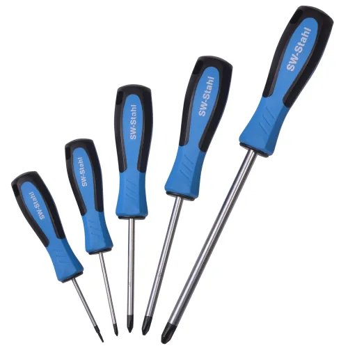 Schraubendrehersatz 1x Schlitz 4x Kreuz 5-teilig SW Stahl 31814L
