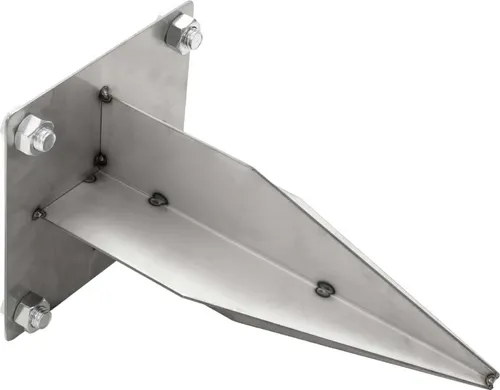 vidaXL Erdspieß für Garten-Wassersäule - Rostfreier Edelstahl, stabilisiert Ihre Wassersäule sicher im Boden