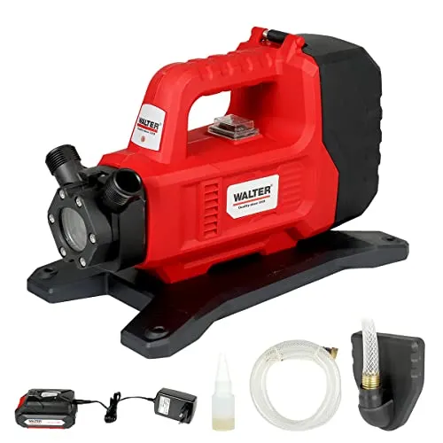 WALTER Akku Gartenpumpe 18V