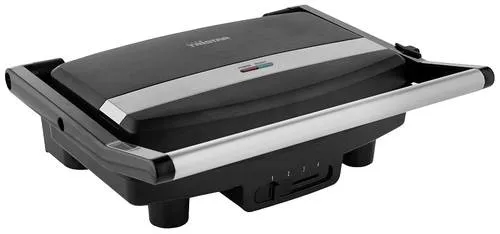 Tristar GR-2856 Holzkohlegrill - Elektro Kontaktgrill mit Kontrollleuchte, antihaftbeschichtet und leicht für einfache Handhabung