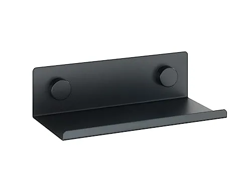 Wenko Jet Hängeregal S, schwarz matt