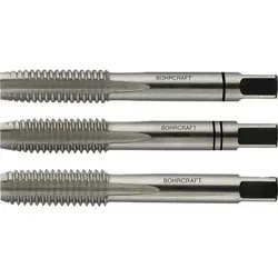 BOHRCRAFT Handgewindebohrer-Satz DIN 352 6H - M 2,5