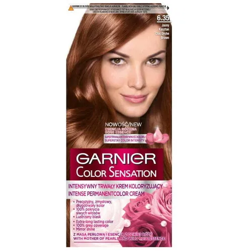 Garnier Color Sensation krem koloryzujący do włosów 6.35 Jasny Kas 3600541136816