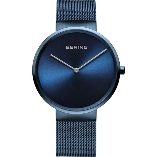 Bering Quarzuhr Classic 14539-397 blau in blau von BERING