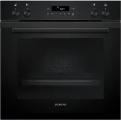 Siemens EQ211KA1BZ Set Einbauherd Deep black inox HE213ABB3 + Glaskeramikkochfeld EA631GNA1E + zusätzliches Backblech HZ631070