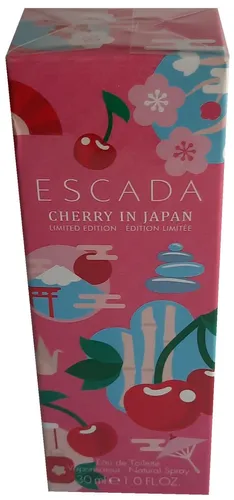 Escada Cherry in Japan Limited Edition Eau de Toilette 30ml - Damen Eau de Toilette, limitierte Edition mit fruchtigem Kirschduft, perfekt für besondere Anlässe.