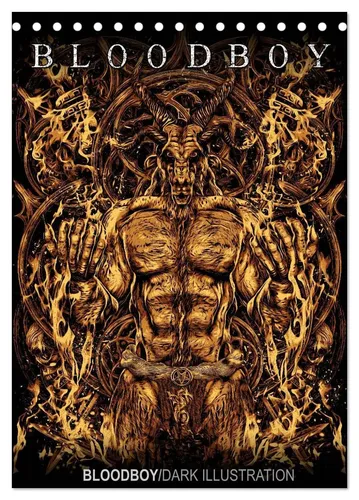 Bloodboy Bloodboy | BLOODBOY/DARK ILLUSTRATION (Tischkalender 2026 DIN A5...
