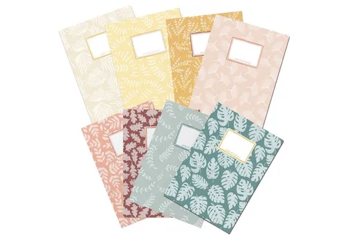 PAPIERDRACHEN Schulheft Heftumschläge in gelb von Papierdrachen