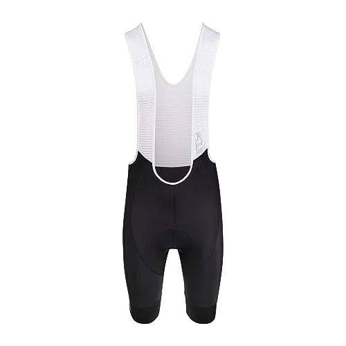 Bioracer Official Team Belgium Trägerhose Fahrrad Herren Kurz - Modell '2025 Icon' - Schwarz - M - Fahrradhose, Radsportbekleidung Herren