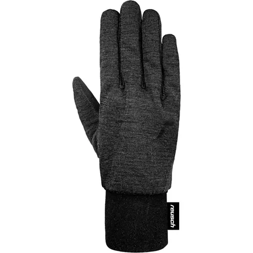 Reusch Merino Pro Touch-tec black (7700) 7 - Atmungsaktive Outdoor Handschuhe - Outdoor Handschuhe aus Merinowolle, die Temperatur regulieren und Schweiß ableiten – ideal für alle Aktivitäten im Freien.