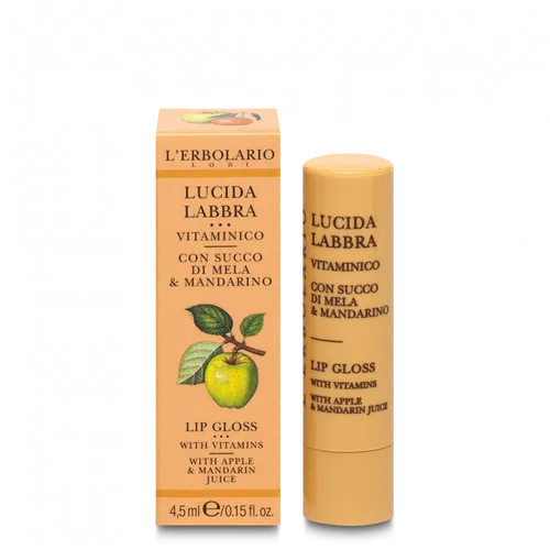 L'Erbolario Vitaminische Lippenpflege Mit Apfel-Und Mandarinsaft
