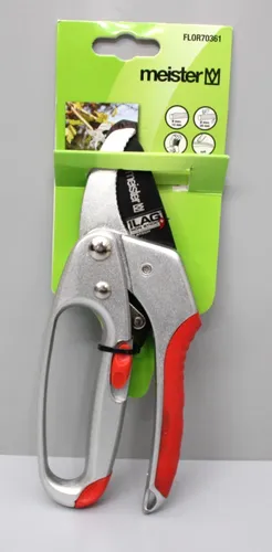 Meister Gartenschere mit Amboss-Klinge