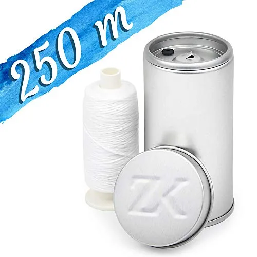 Zahnseidenkampagne Flauschige Expanding Premium Zahnseide gewachst, weiß (250 m Spule + Spender)