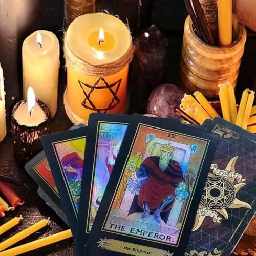 LSTK 78 Teile/Satz Tarot Karten Spiel Brettspiel mit Bunten Box für Anfänger