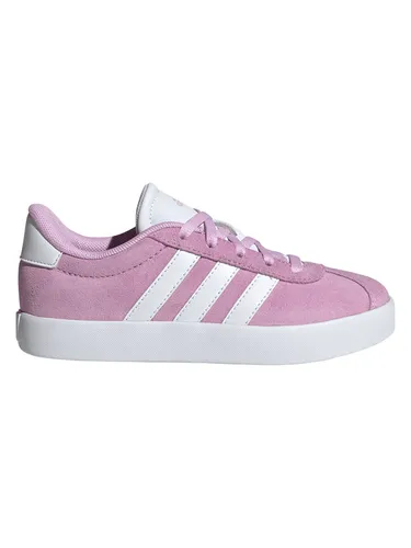 adidas Kinderschuhe VL COURT 3.0 K in Rosa, Größe 33 - Sneaker für Mädchen, teilweise aus recycelten Materialien, nachhaltig und stylish – ideal für aktive Kinder!