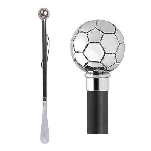 DELFA Design Schuhanzieher Schuhlöffel mit Gravur/Laserung in schwarz von DELFA