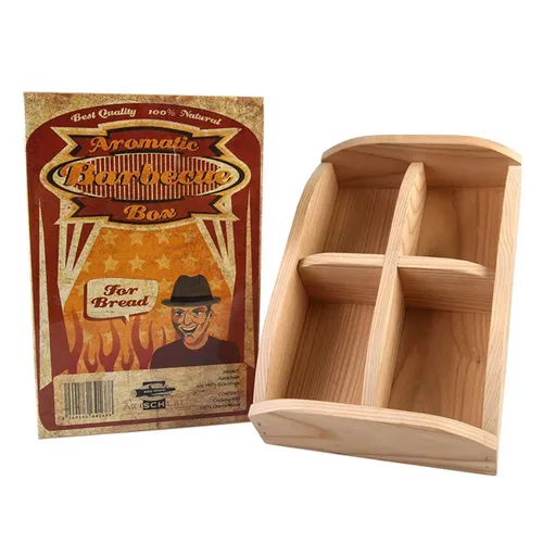 Axtschlag Aromatic Box for Bread – Brotgarschale - Sonstiges Grillzubehör, hochwertige Garschale aus Kirschholz für das einfache und kreative Backen von Brot und Brötchen auf Grill oder im Backofen.