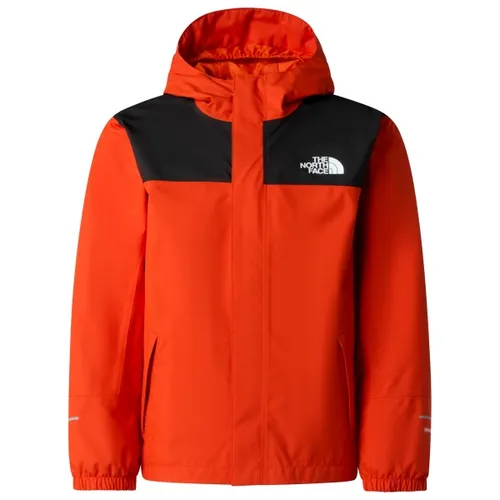 The North Face Boys Antora Regenjacke lava red (G6L) L - Die Boys Antora Regenjacke von The North Face schützt zuverlässig vor Regen und Wind. Hergestellt aus 100% recyceltem Polyester, sorgt sie für ein angenehmes Tragegefühl und ist ideal für Outdoor-Aktivitäten.