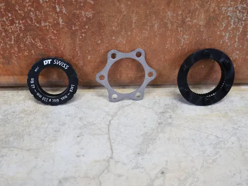 DT SWISS CENTER LOCK ADAPTER DISC MAX. 230MM