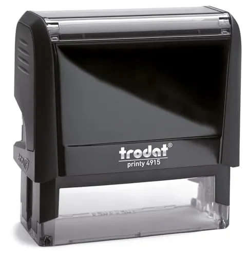 Trodat Printy 4915 Stempel ohne Logo - Praktischer und flexibler Stempel für individuelle Beschriftungen, ideal für Büros und den privaten Gebrauch.